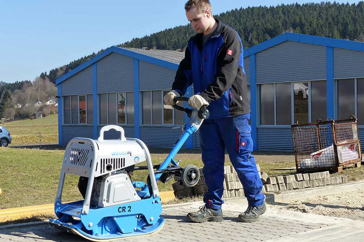 WeberMT CR2 in Action Reversible compaction equipment